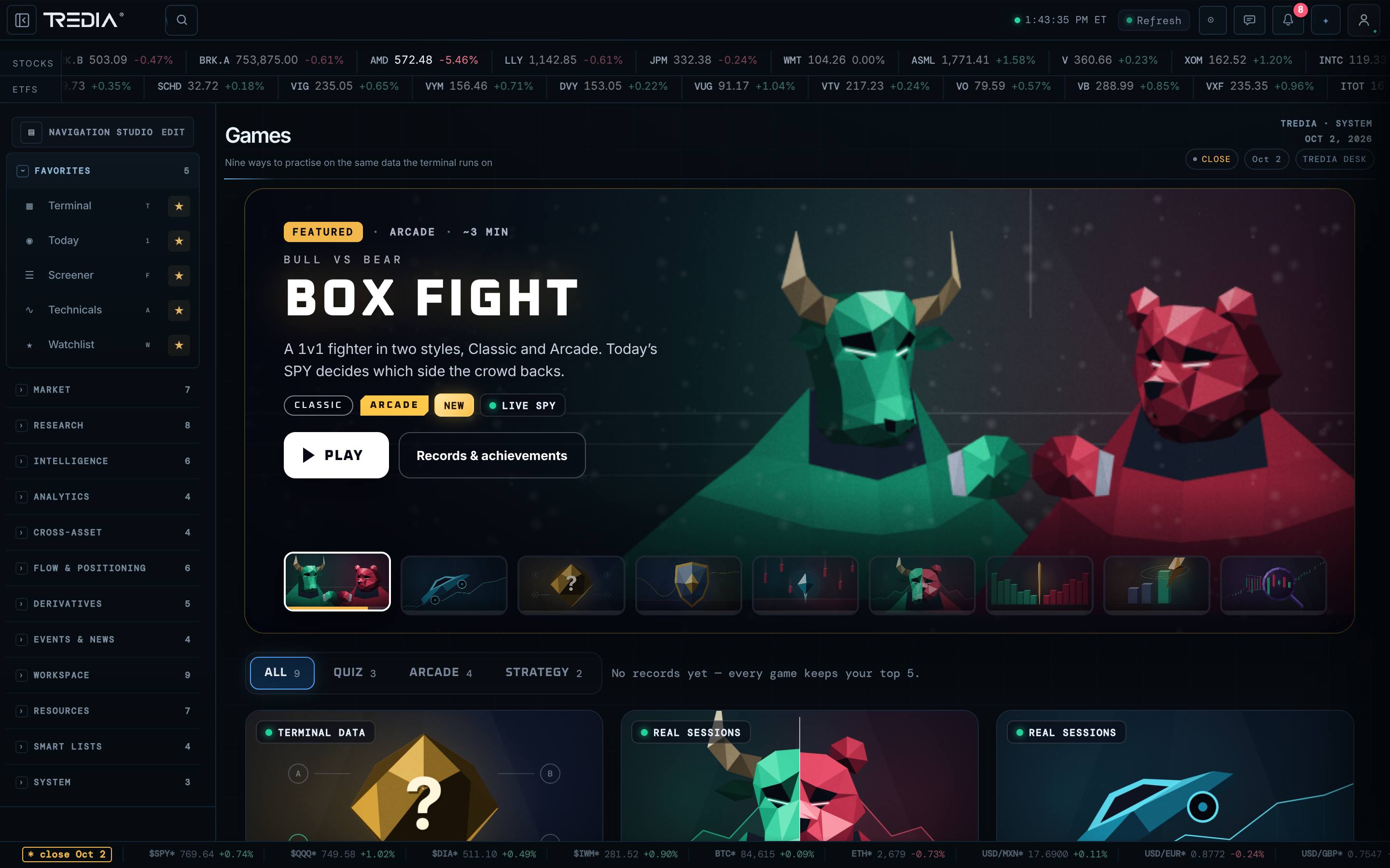 Learn & play — TREDIA