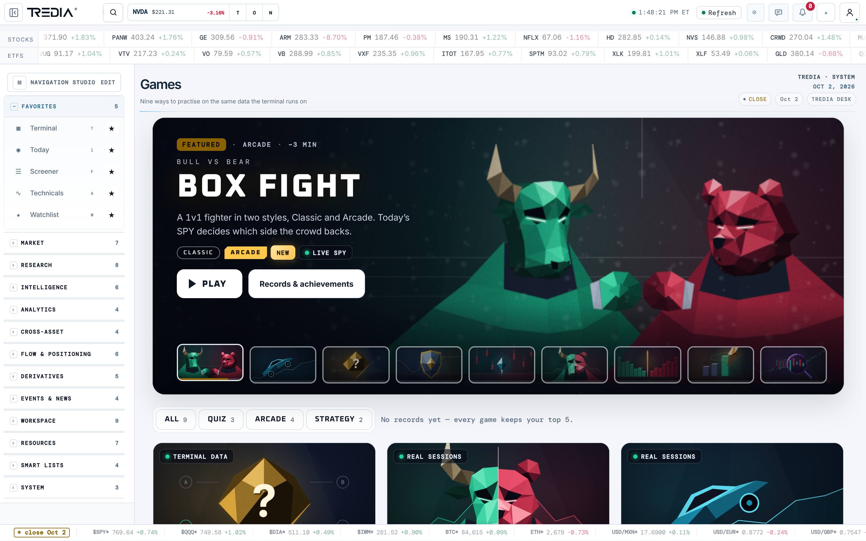 Learn & play — TREDIA